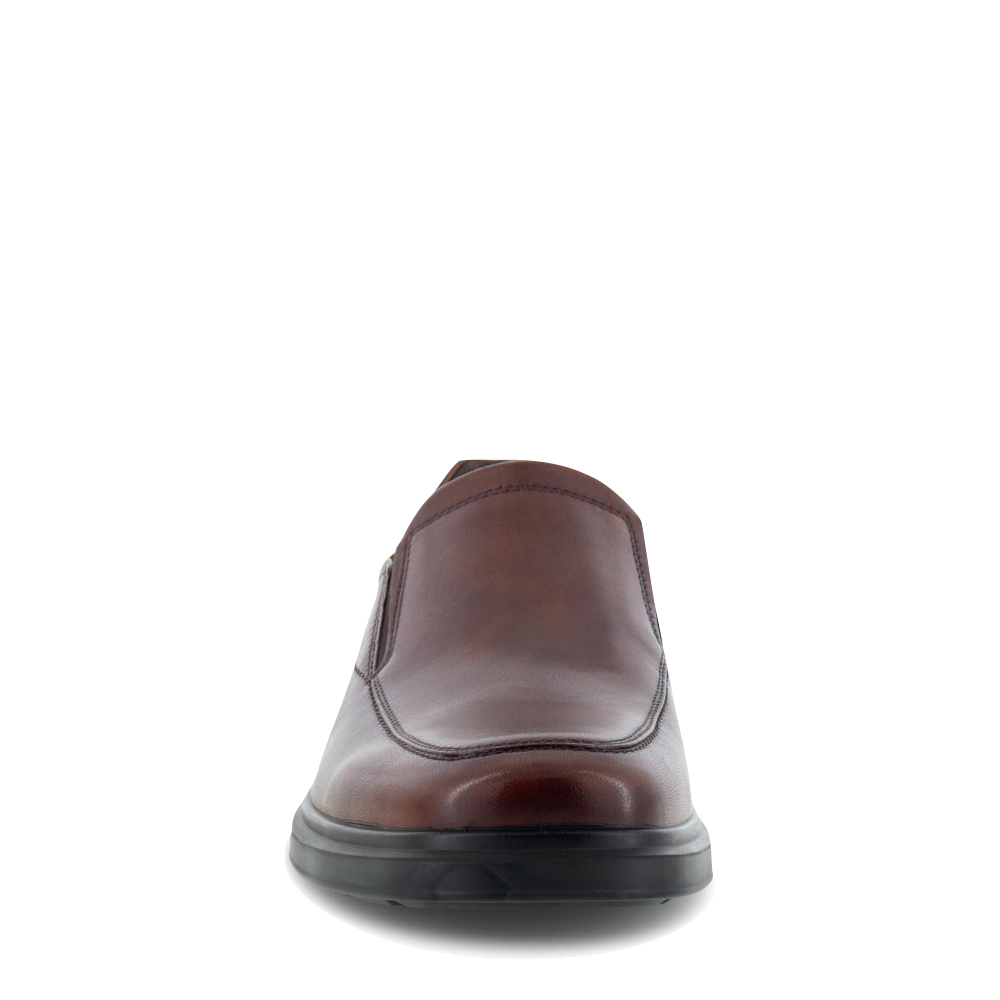 Front view of Ecco Helsinki 2.0 Apron Toe Slip On Shoe for men.