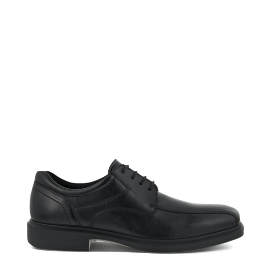 Side (right) view of Ecco Helsinki 2.0 Bike Toe Tie Shoe for men.