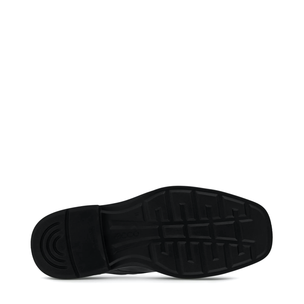 Bottom view of Ecco Helsinki 2.0 Bike Toe Tie Shoe for men.