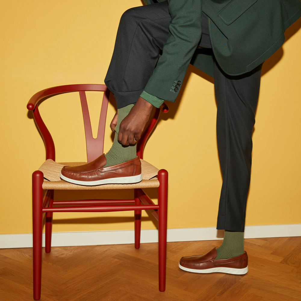 Ecco Men s S Lite Classic Moc Cognac V A Bootery INC