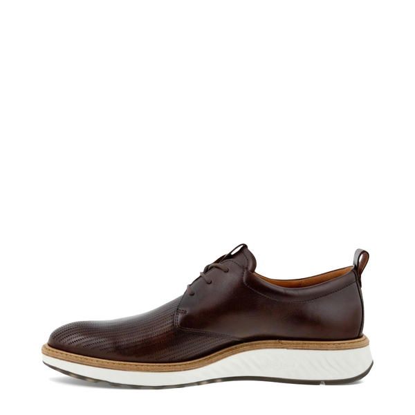 Ecco Men's ST. 1 Hybrid Perfed Toe Shoe (Cocoa Brown)