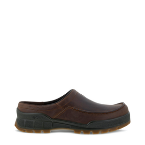 Ecco Men's Track 25 GTX Moc Toe Waterproof Clog in Cocoa Brown