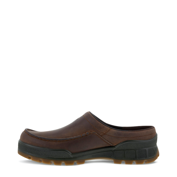 Ecco Men's Track 25 GTX Moc Toe Waterproof Clog in Cocoa Brown