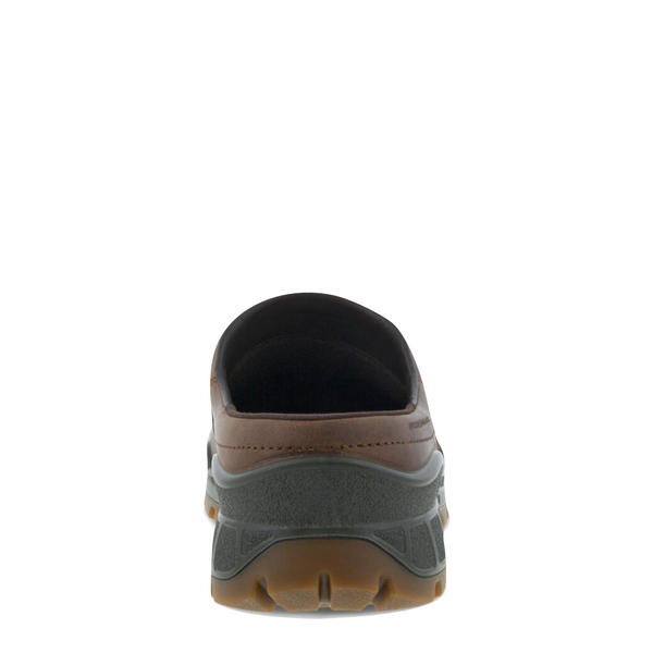Ecco Men's Track 25 GTX Moc Toe Waterproof Clog in Cocoa Brown
