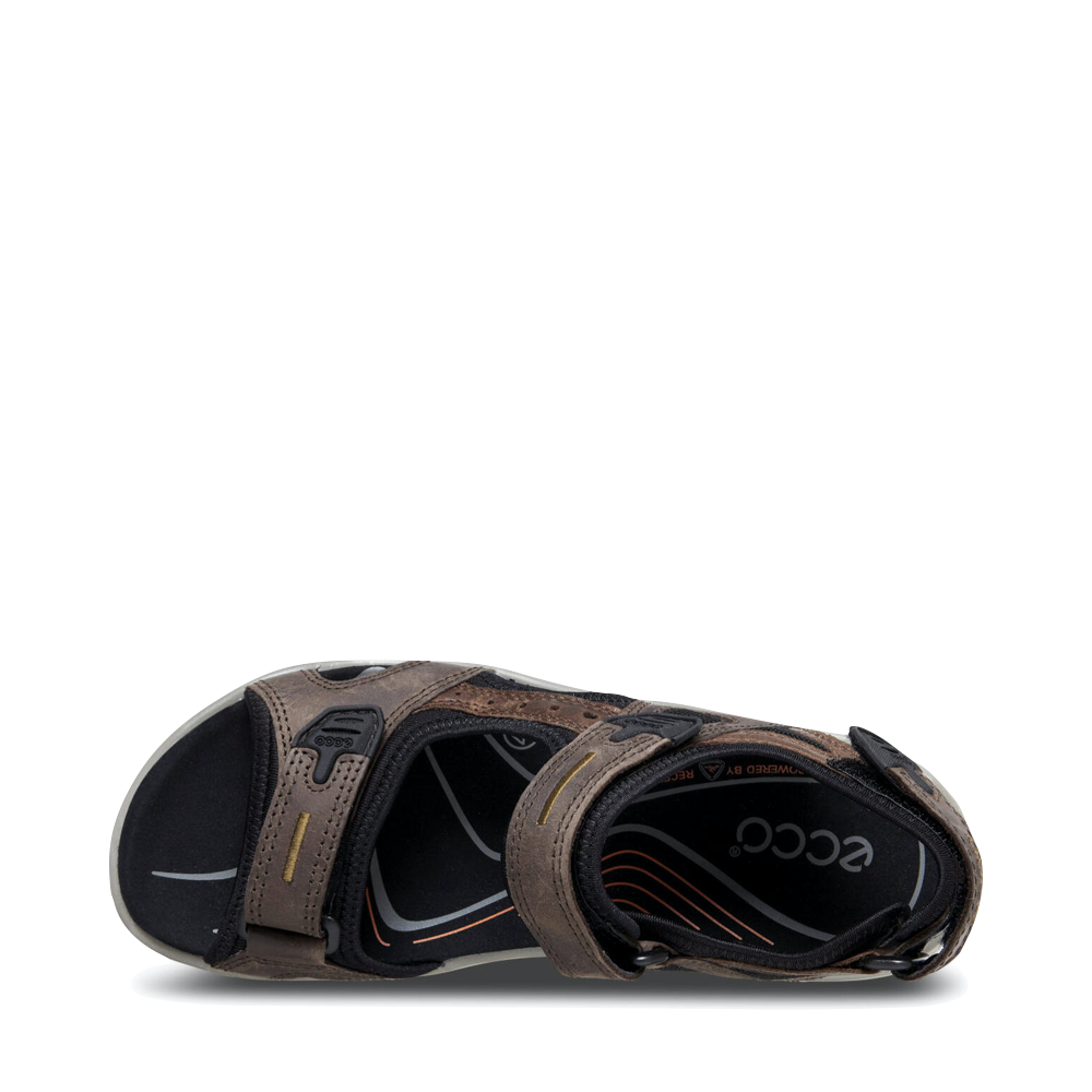 Top-down view of Ecco Yucatan Sandal for men.
