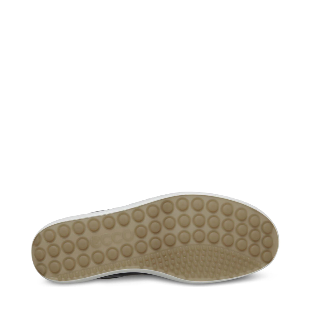 Bottom view of Ecco Soft 7 Leather Lace Sneaker for women.