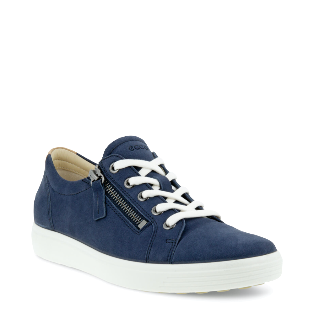 Women's 7 Side Zip Sneakers (Night Sky Navy) – V&A Bootery INC