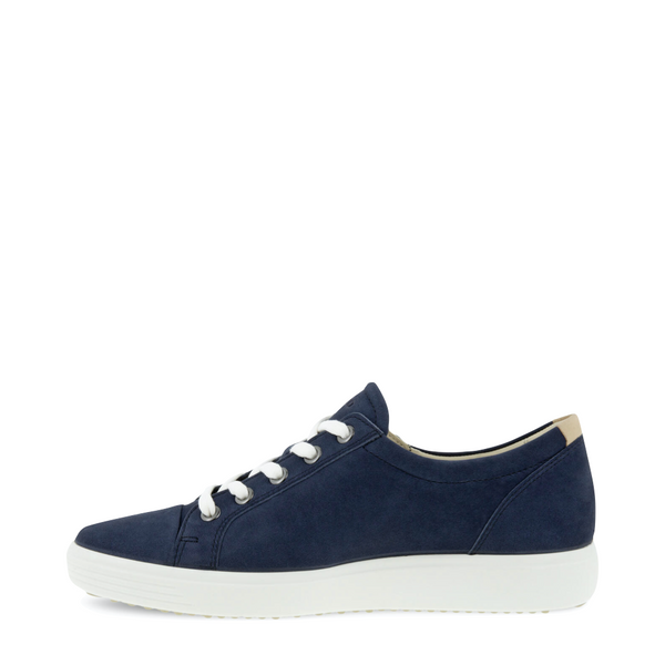 Ecco Women's Soft 7 Side Zip Sneakers (Night Sky Navy)