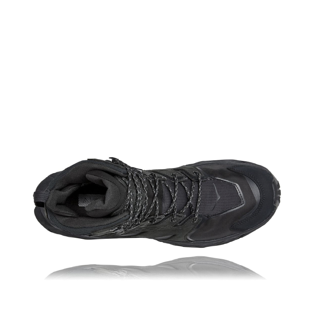 Top-down view of Hoka Anacapa Mid GTX Waterproof Leather Hiker for men.