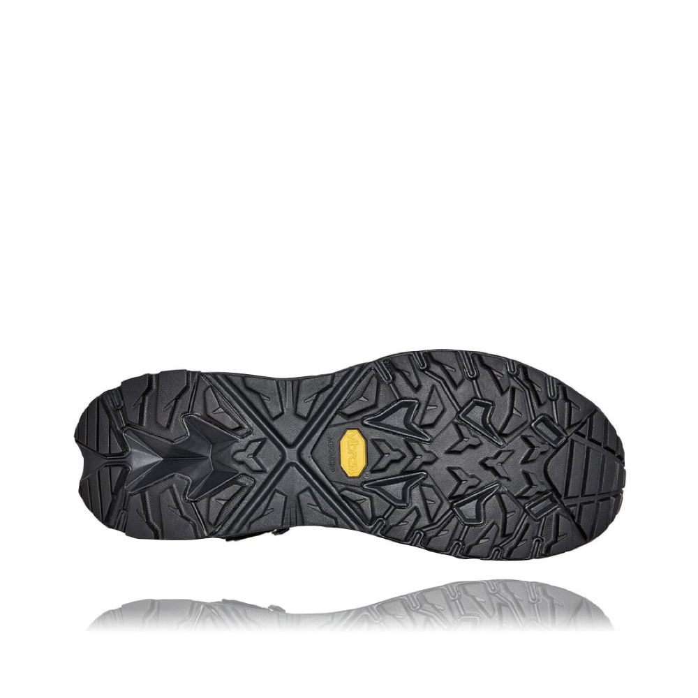 Bottom view of Hoka Anacapa Mid GTX Waterproof Leather Hiker for men.