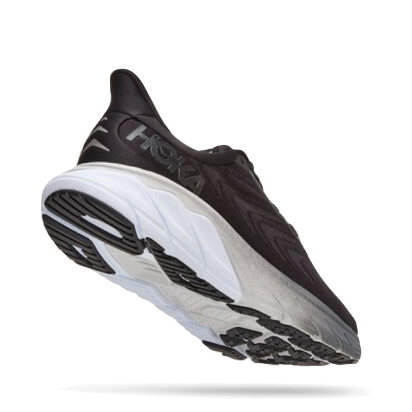 Hoka Men's Arahi 6 Sneaker in Black/White