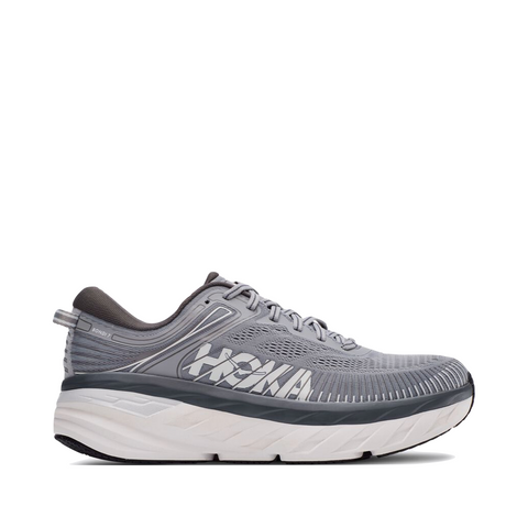 Hoka Men's Bondi 7 Sneaker (Wild Dove/Dark Shadow)