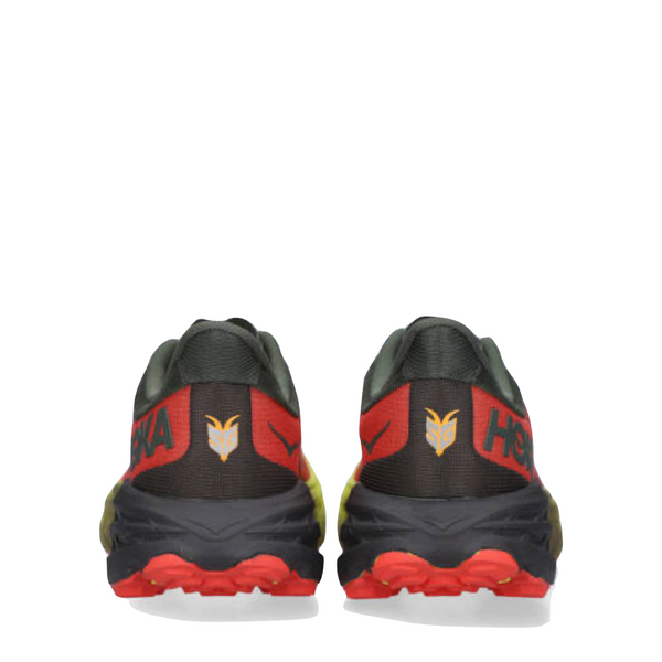 Hoka Men's Speedgoat 5 Trail Running Sneakers (Thyme/Fiesta)