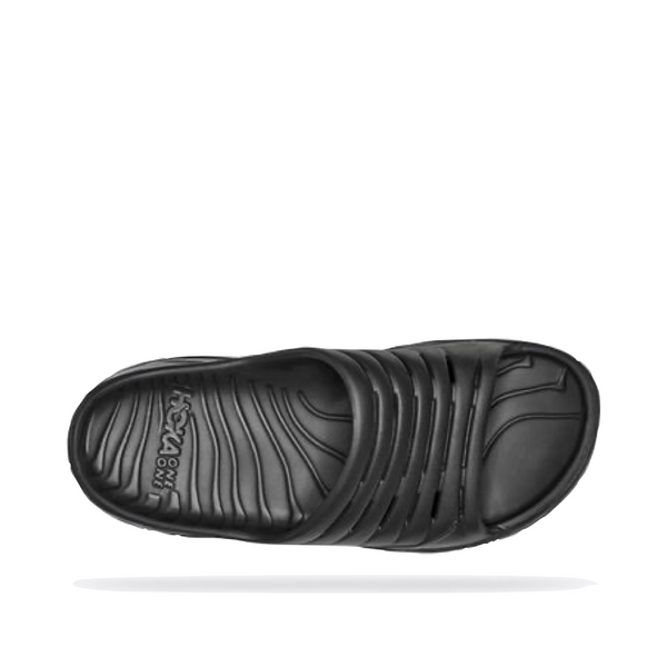 Hoka Unisex Ora Recovery Slide Sandal in Black