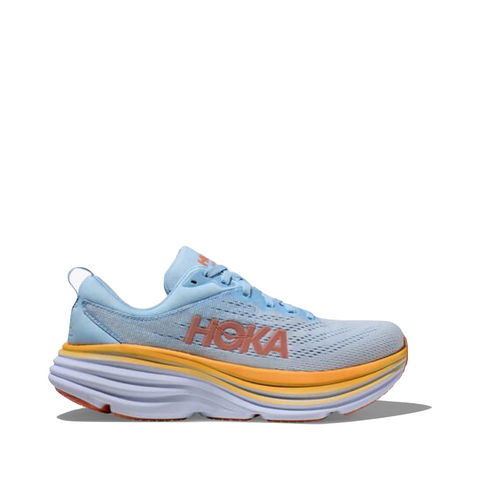 Hoka Women's Bondi 8 Running Sneaker in Summer Song/Country Air