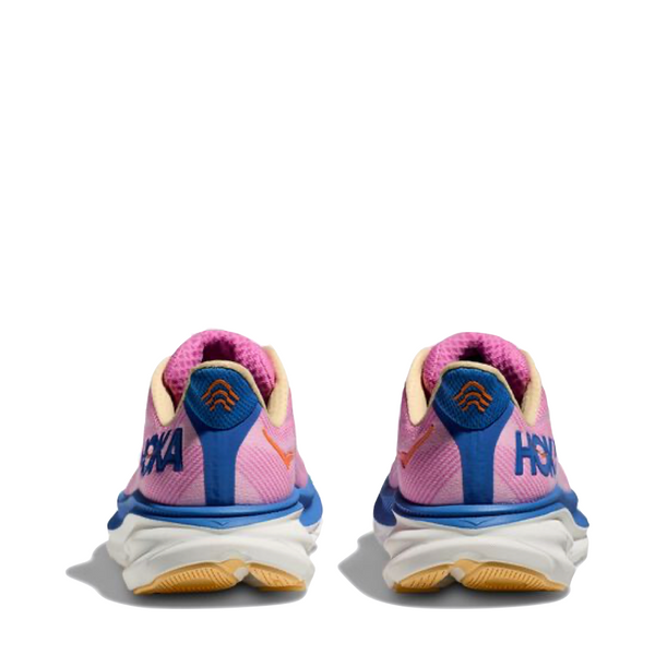 Hoka Women's Clifton 9 Sneaker in Cyclamen/Sweet Lilac