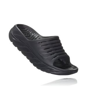 Hoka Women's Ora Recovery Slide Sandal (Black)