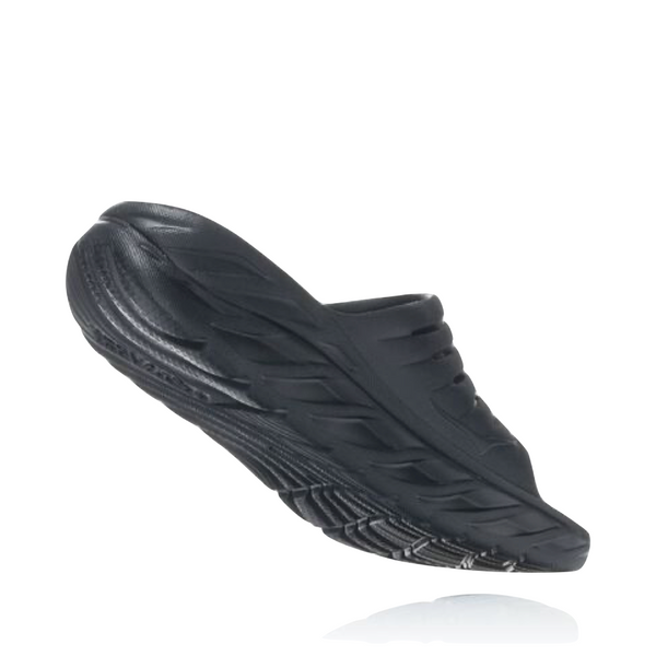Hoka Women's Ora Recovery Slide Sandal (Black)