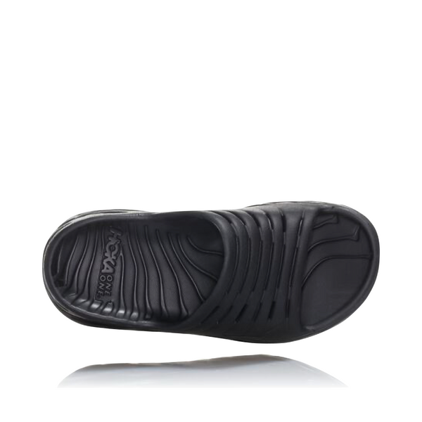 Hoka Women's Ora Recovery Slide Sandal (Black)
