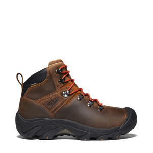 KEEN Men's Pyrenees Waterproof Hiking Boots (Syrup Brown)