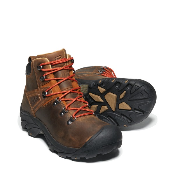 KEEN Men's Pyrenees Waterproof Hiking Boots (Syrup Brown)