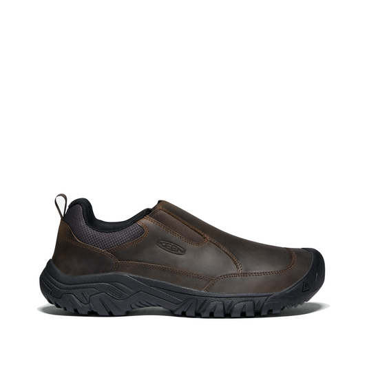 Side (right) view of Keen Targhee 3 slip on for men.