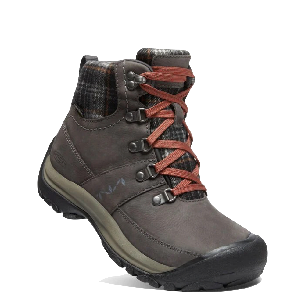 KEEN Women's Kaci III Winter Waterproof Boot in Magnet Grey
