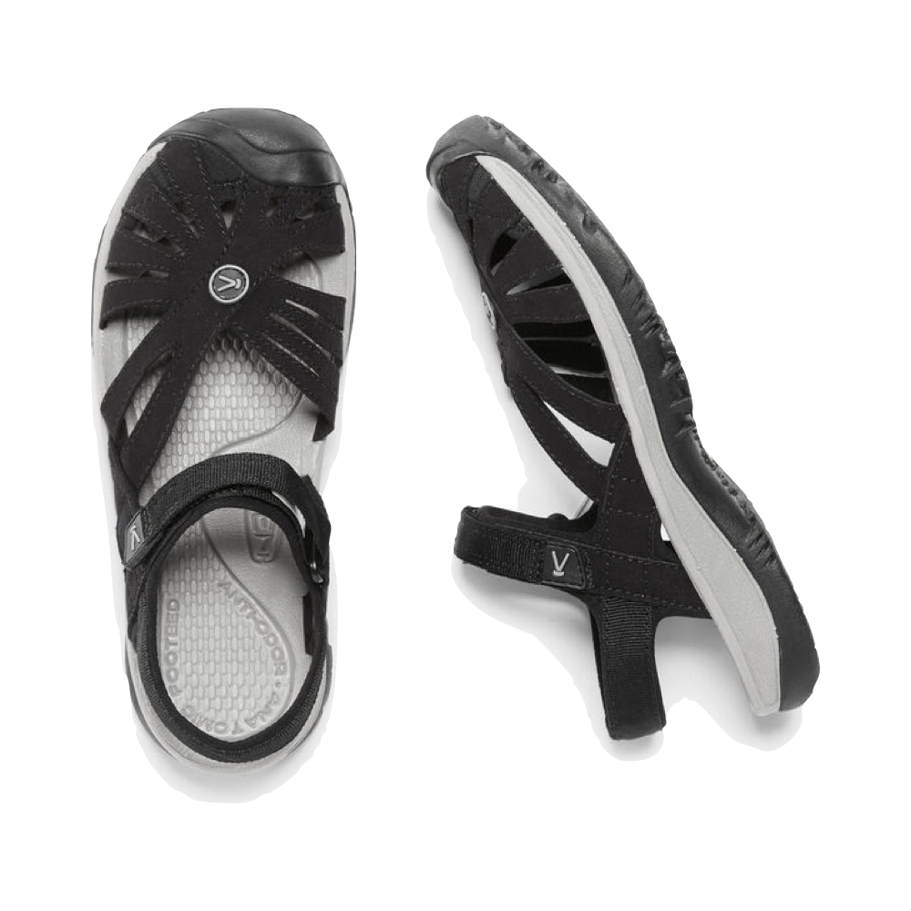Top-down and side view of Keen Rose Waterproof Sandal for women.