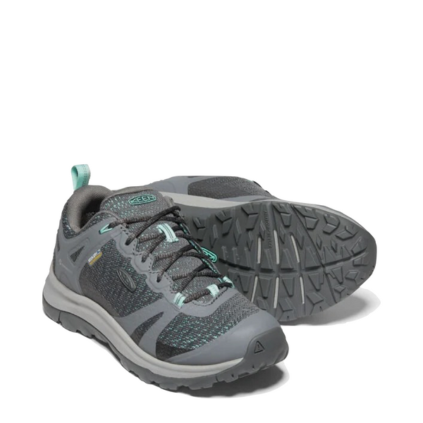 KEEN Women's Terradora II Low Waterproof Hiker (Steel Grey/Ocean or Dusty Olive)