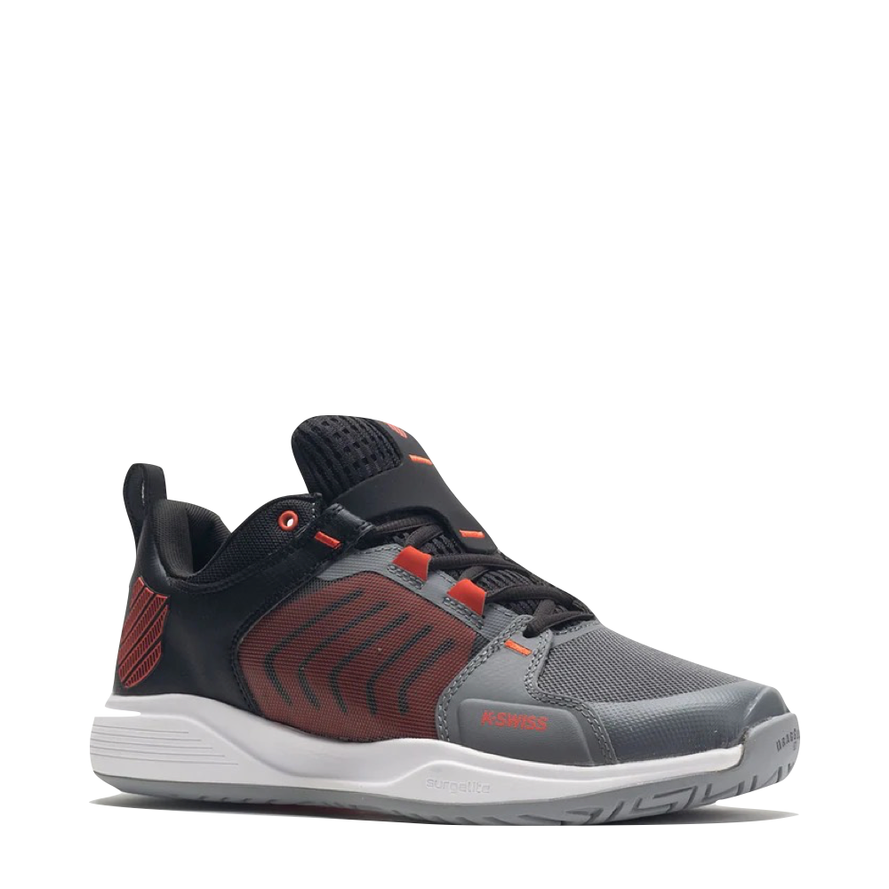 K-Swiss Men's Ultrashot Team Tennis Sneaker (Steel Grey)