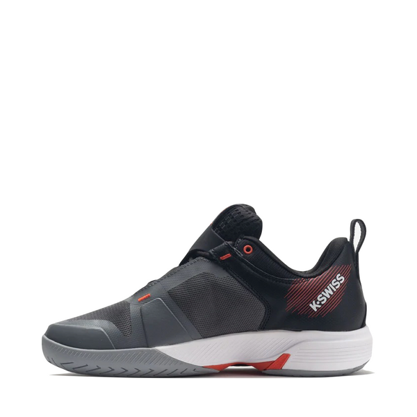 K-Swiss Men's Ultrashot Team Tennis Sneaker (Steel Grey)