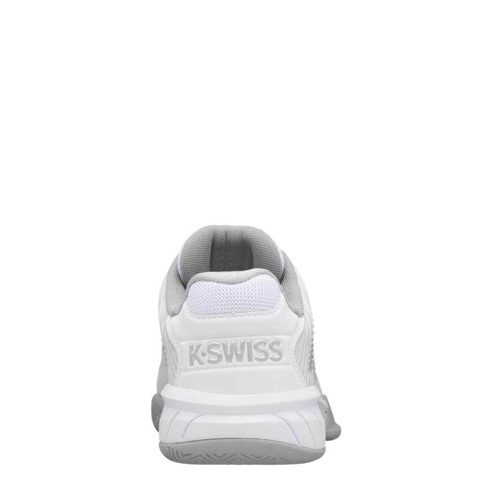 Back view of K-Swiss Hypercourt Express 2 Wide Width Sneaker for women.