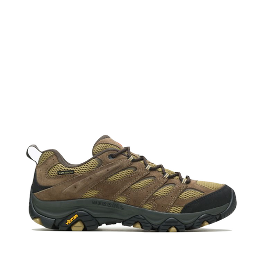 Merrell Men's Moab 3 Waterproof Hiker in Olive/Gum