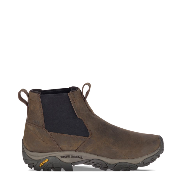 Merrell Men's Moab Adventure Chelsea Waterproof Pull On Boots in Brown