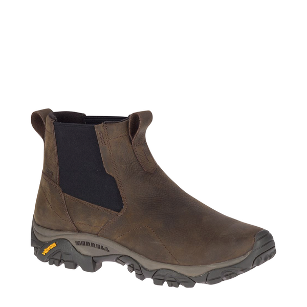 Merrell Men's Moab Adventure Chelsea Waterproof Pull On Boots in Brown