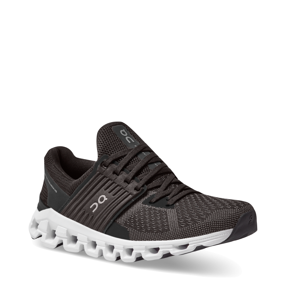 On Women's Cloudswift II Sneaker (Black/Rock)