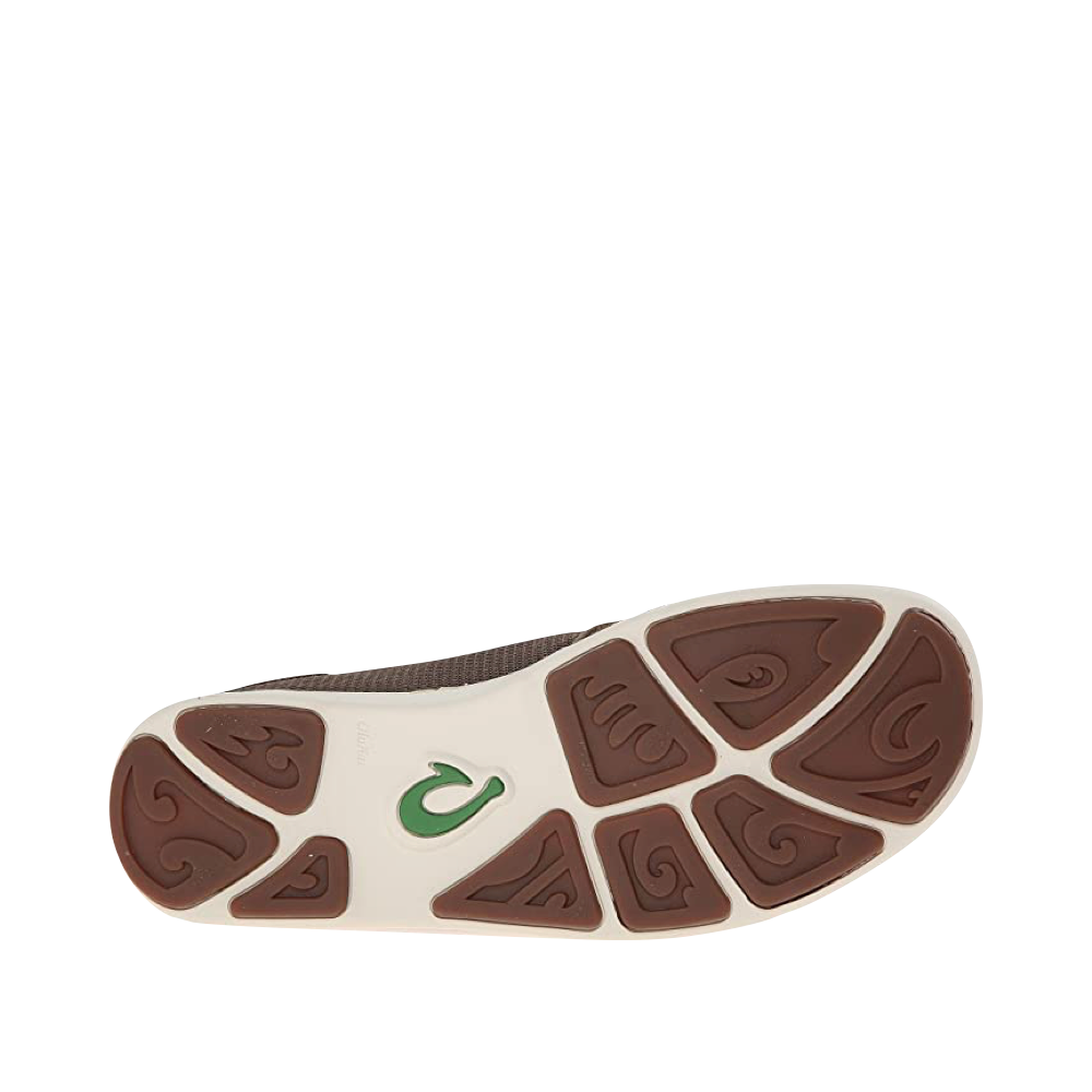 Bottom view of OluKai Nohea Mesh Slip On for men.