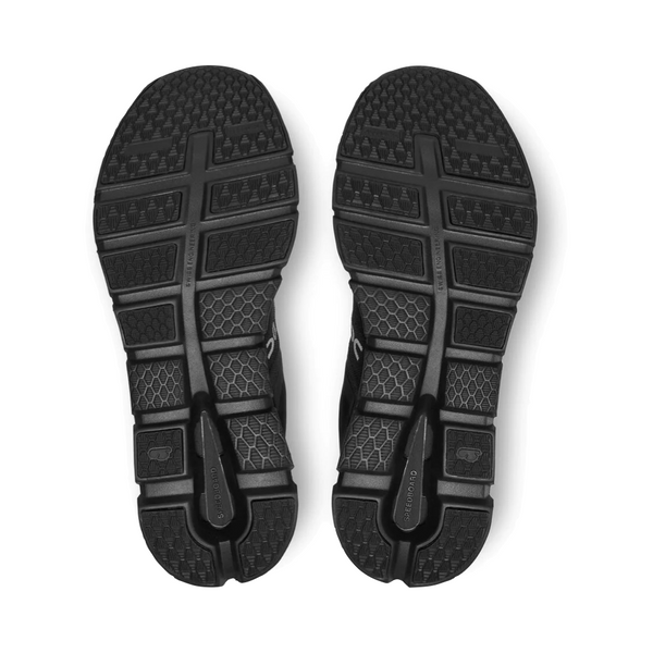 On Men's Cloudrunner Waterproof Sneaker in Black