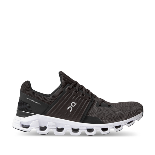 On Men's Cloudswift II Sneaker (Black/Rock or Magnet/Citron)