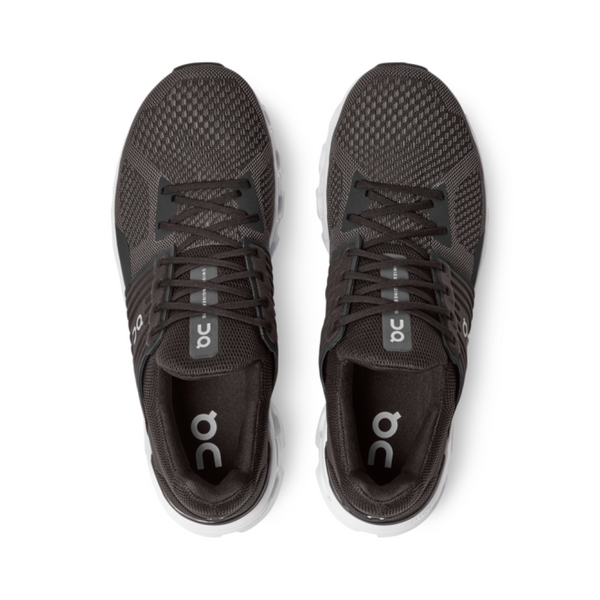 On Men's Cloudswift II Sneaker (Black/Rock or Magnet/Citron)