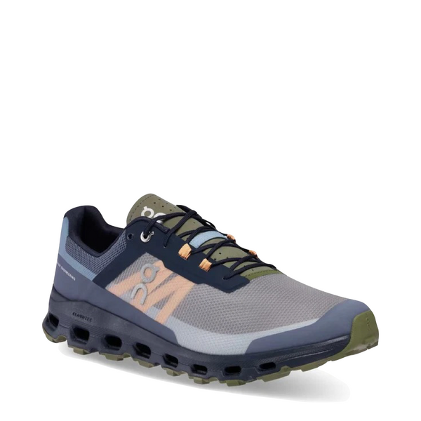 On Men's Cloudvista Trail Sneaker (Midnight/Olive)