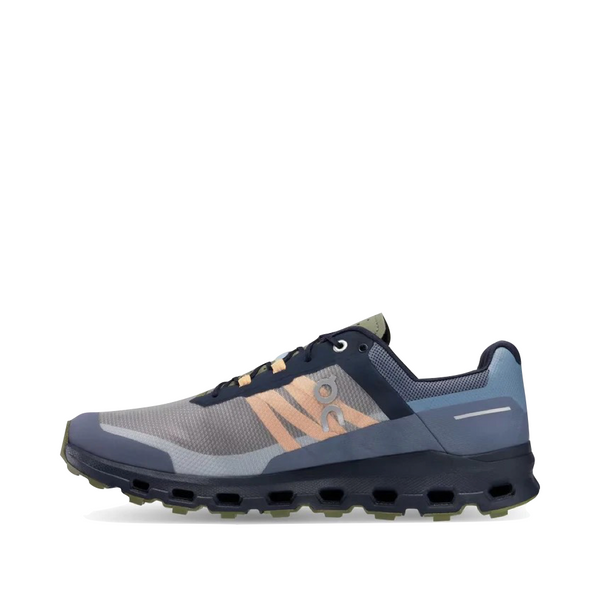 On Men's Cloudvista Trail Sneaker (Midnight/Olive)