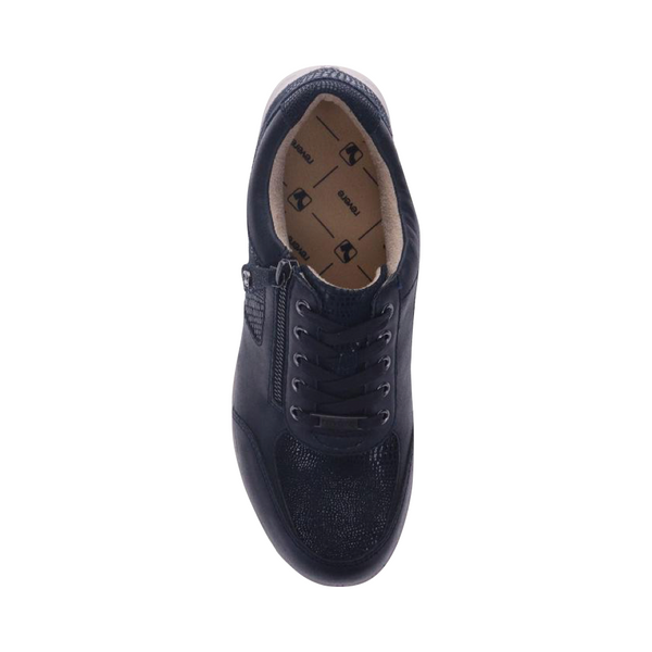 Revere Women's Boston Adjustable Sneaker (Sapphire Blue)