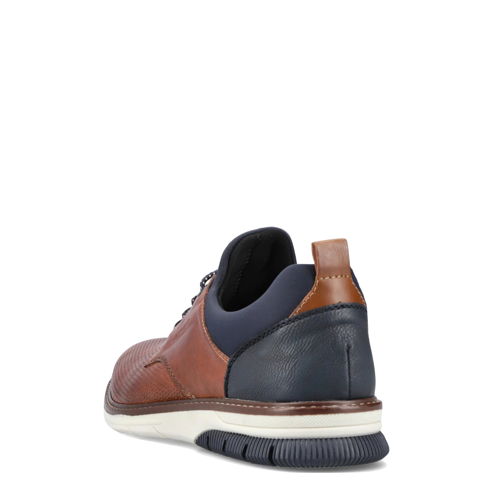 Back view of Rieker Dustin 50 Perfed Shoe for men.