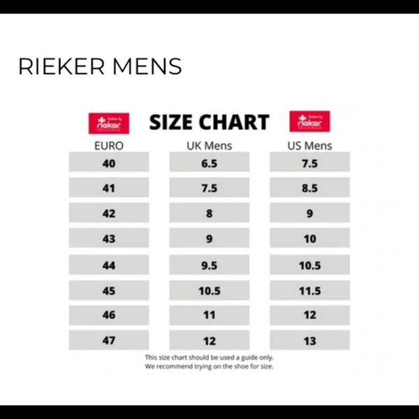Rieker Men's Dustin 50 Perfed Shoe (Tan)