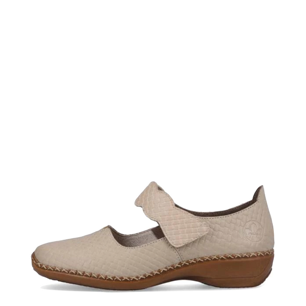 Rieker Women's Doris 98 Mary Jane (Cream)