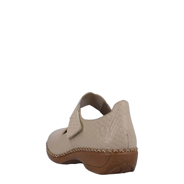 Rieker Women's Doris 98 Mary Jane (Cream)