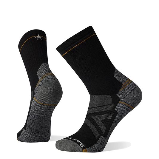 Side (left) view of Smartwool Hike Full Cushion Crew socks for men.