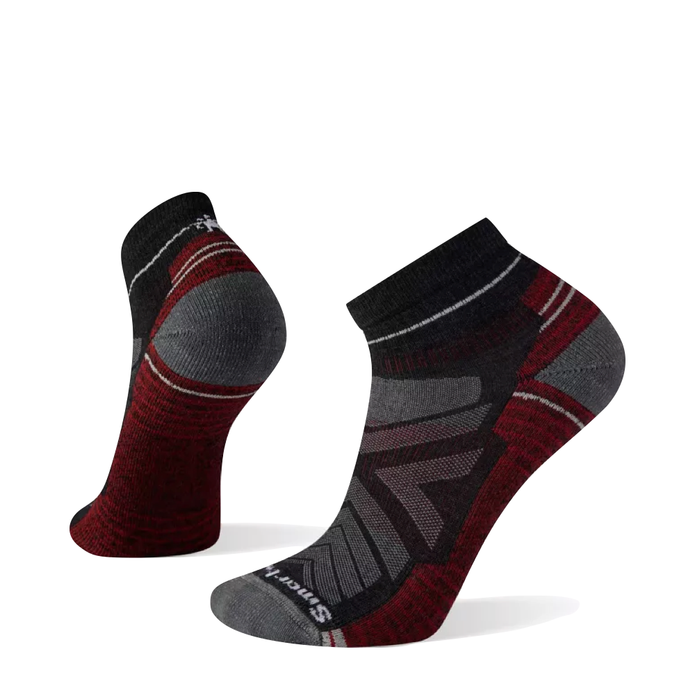 Side (left) view of Smartwool Hike Light Cushion Ankle socks for men.