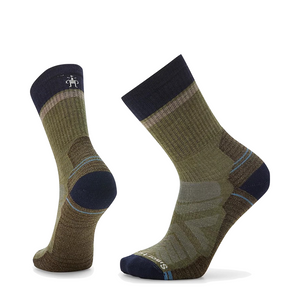 Smartwool Men's Hike Light Cushion Winding Trail Crew Socks (Winter Moss)
